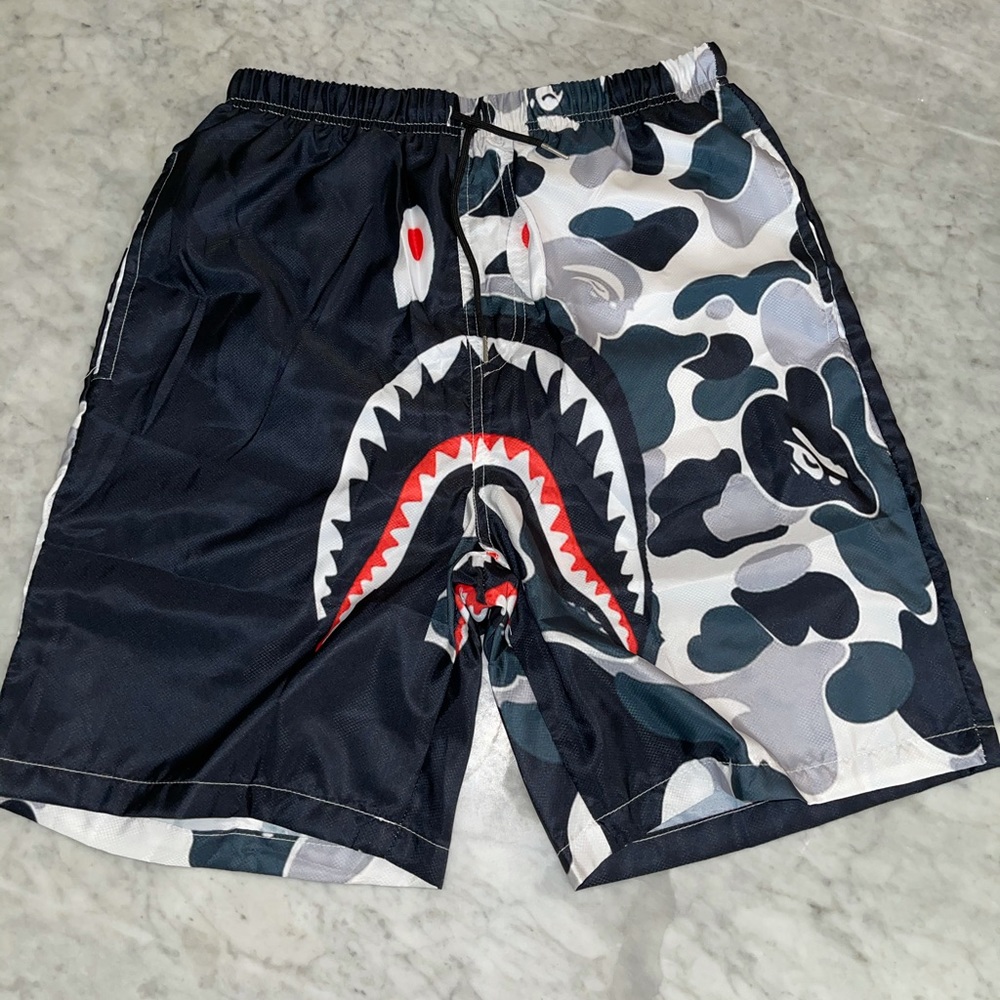 BAPE swim trunks